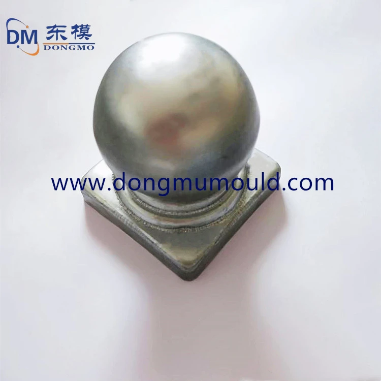 Custom Outdoor Fence Decoration With Hollow Ball Cap Drawing Mold